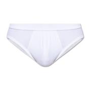 Dsquared2 Bomullsbrief med logotyp White, Herr