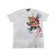 Dsquared2 Dsquared2 T-shirt för kvinnor - Komfort och stil White, Dam
