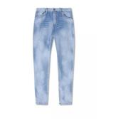 Dsquared2 Ljusblå Paint Splatter Jeans Blue, Herr