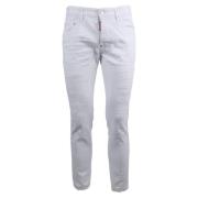 Dsquared2 Slim-fit Byxor White, Herr