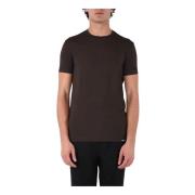 Dsquared2 Bomull T-shirt med Logotryck Brown, Herr