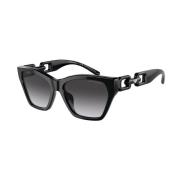Emporio Armani Trendig solglasögonkollektion Black, Dam