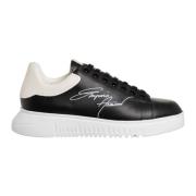 Emporio Armani Sneakers Black, Herr