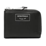 Emporio Armani Svart Damplånbok Black, Dam