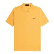 Fred Perry Klassisk Herr Orange Polo Shirt Orange, Herr