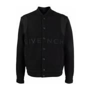 Givenchy Monokrom Logo Bomberjacka Black, Herr