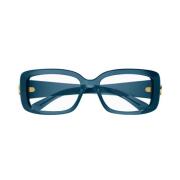 Gucci Modern och feminin Gg1406O solglasögon Blue, Unisex