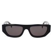 Gucci Stiliga solglasögon med oregelbunden form Black, Dam