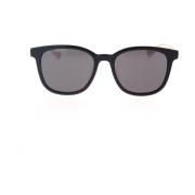 Gucci Minimalistiska fyrkantiga solglasögon med könsneutral stil Black...