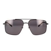 Gucci Klassiska och sofistikerade solglasögon med geometrisk design Bl...
