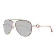 Guess Rose Gold Aviator Solglasögon för Kvinnor Pink, Dam