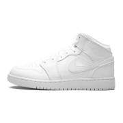 Jordan Mid-Top Sneakers White, Dam