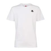 Kappa T-Shirts White, Herr