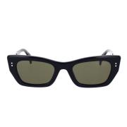 Kenzo Cat-Eye Solglasögon med Bruna Linser Black, Unisex