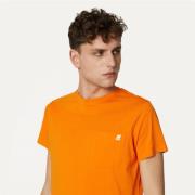 K-Way Klassiska T-Shirts Orange, Herr