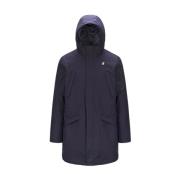 K-Way Remi Ripstop Prime Herr Parka Blue, Herr