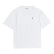 Lacoste Urban Boy Fit Crewneck T-Shirt White, Dam
