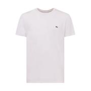 Lacoste Vita T-shirts och Polos med broderad logotyp White, Herr