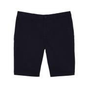 Lacoste Slim Fit Shorts, Bomull-Elastan Blandning Blue, Herr