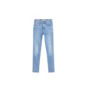 Levi's Högmidjade skinny jeans med hjärtmotiv Blue, Dam
