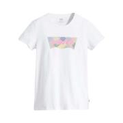 Levi's Quiltad T-shirt - Ljus Fyllning White, Dam