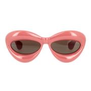 Loewe Cat-Eye Mode Solglasögon Pink, Dam