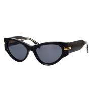Marc Jacobs Stiliga och djärva solglasögon Black, Unisex