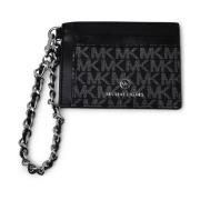 Michael Kors PlÃ¥nbok/korthÃ¥llare Black, Dam