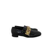 Moschino Klassiska svarta loafers Black, Herr