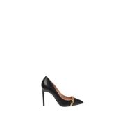 Moschino Eleganta svarta klackpumps Black, Dam