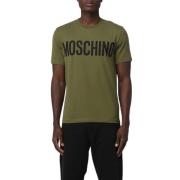 Moschino Gröna T-shirts och Polos Green, Dam