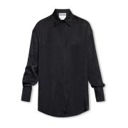 Moschino Monogrammärkt skjorta Black, Dam