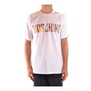 Moschino Stilfull Herr T-Shirt - Höj din mode! White, Herr