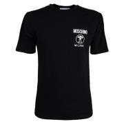 Moschino T-Shirt Black, Herr