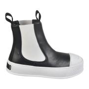 Moschino Stiliga Sneakers Black, Dam