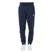 Nike Blå Sweatpants - Bekväma och Snygga Blue, Unisex