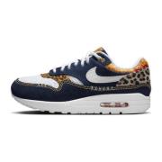 Nike Premium Denim Leopard Sneakers Blue, Herr