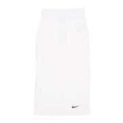 Nike Räfflad Jerseykjol för Kvinnor White, Dam