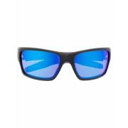 Oakley Svarta Solglasögon med Originaltillbehör Blue, Herr