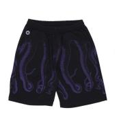 Octopus Casual Shorts Purple, Herr