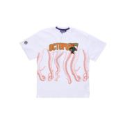 Octopus T-shirts White, Herr