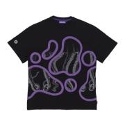 Octopus T-Shirts Black, Herr