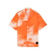 Paul Smith Cloud Print Skjorta Orange, Dam