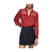 Pepe Jeans Blusar Red, Dam