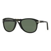 Persol Solglasögon PO 0714 folding Black, Herr