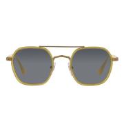 Persol Solglasögon med oregelbunden form och modern charm Yellow, Unis...