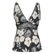 Pinko Sleeveless Tops Black, Dam