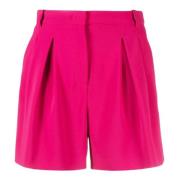 Pinko Fuchsia Elastiska Shorts Pink, Dam