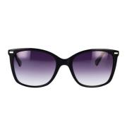 Polaroid Fyrkantiga solglasögon med polariserade linser Black, Unisex