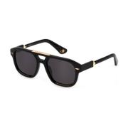 Police Stiliga solglasögon i färg 0700 Black, Unisex